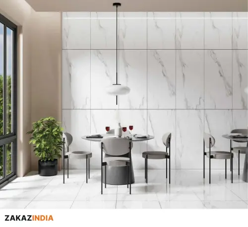 Apollo White 600×1200 – в интерьере