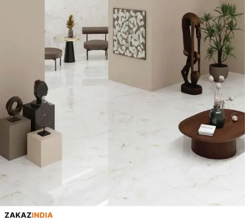 Arbesccato Bianco 600×1200 – в интерьере