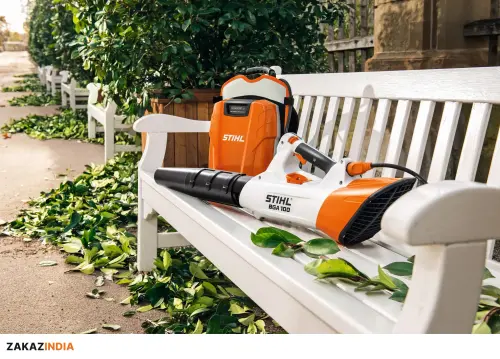STIHL BGA 100 в работе