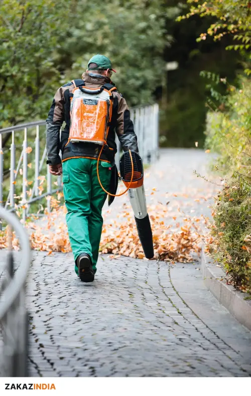 STIHL BGA 100, аккумуляторная воздуходувка