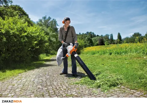 STIHL SHE 81 с мешком-травосборником
