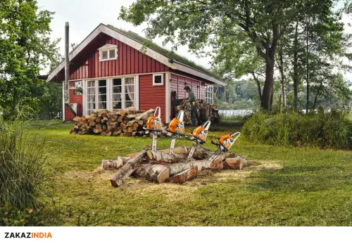 STIHL MS 212 в работе