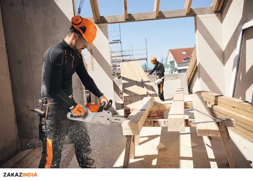 STIHL MSA 160 C-B, корпус и рукоятка
