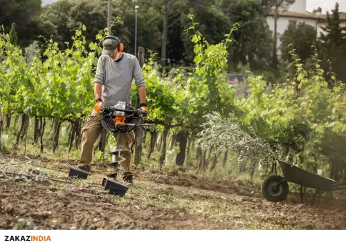 STIHL BT 131 в работе