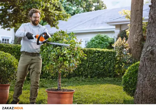 STIHL HSA 40, защита наконечника ножа