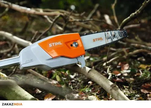 STIHL HTA 66, масляный бак и сучкорезный крюк