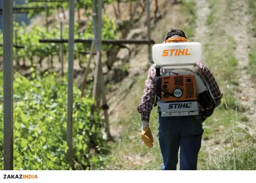 STIHL SR 420, вид сбоку