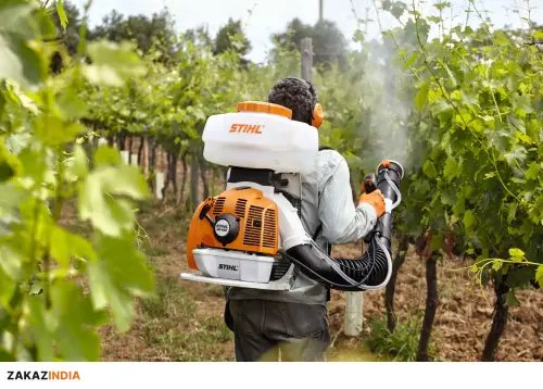 STIHL SR 450, вид сбоку